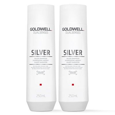 Goldwell Dual Senses Silver Shampoo 250ml Double in Clear