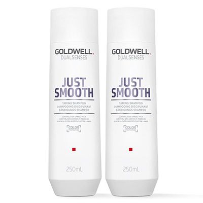 Goldwell Dual Senses Just Smooth Taming Shampoo 250ml Double in Clear