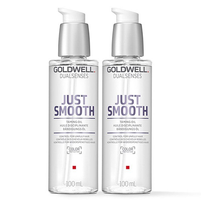 Goldwell Dual Senses Just Smooth Taming Oil 100ml Double in Clear - Image 1