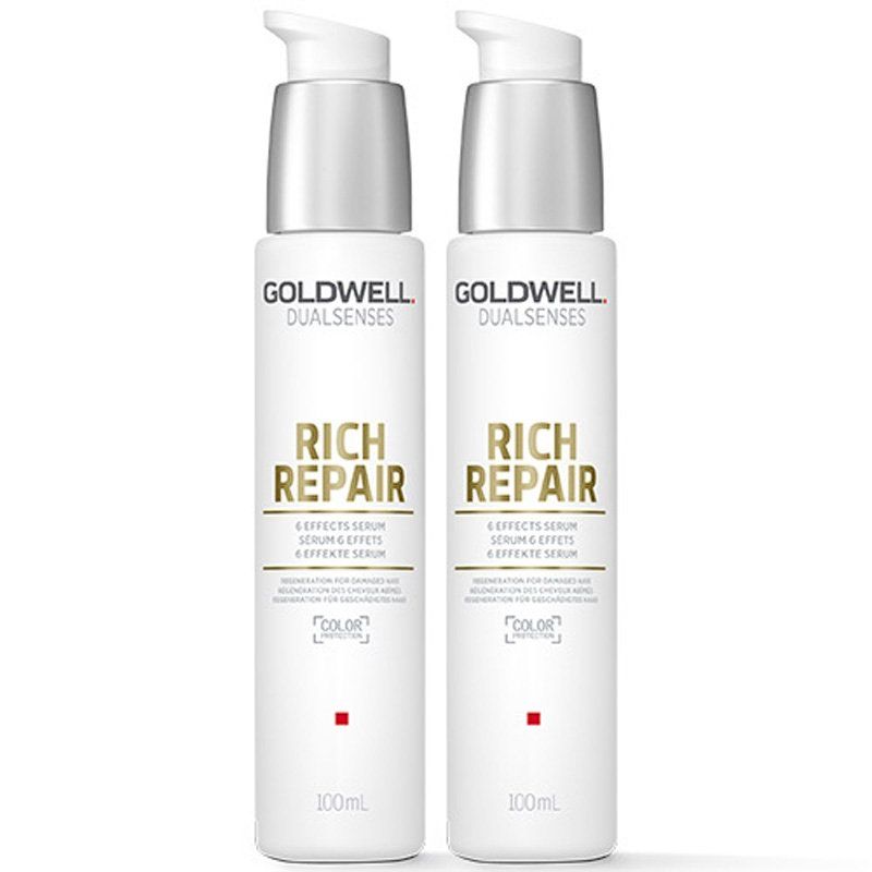 Goldwell Dual Senses Rich Repair 6 Effects Serum 100ml Double - Image 1