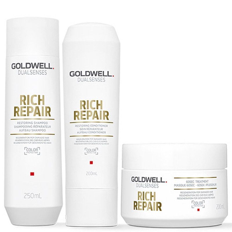 Goldwell Dual Senses Rich Repair Restoring Pack in Clear - Image 1