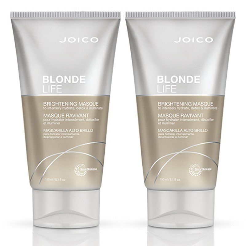 JOICO Blonde Life Brightening Masque 150ml Double in Clear - Image 1