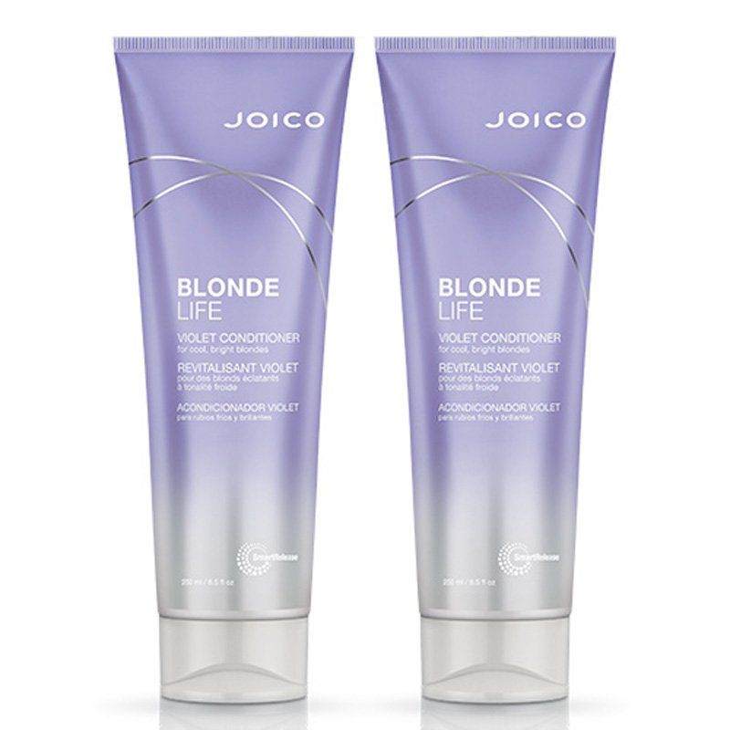 JOICO Blonde Life Violet Conditioner 250ml Double in Clear - Image 1