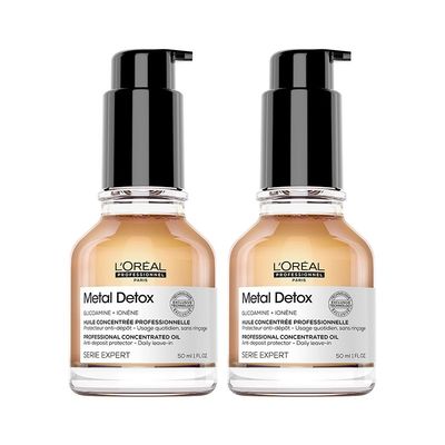 L'Oreal Professionnel Metal Detox Anti-Deposit Protector Concentrated Oil 50ml Double in Clear