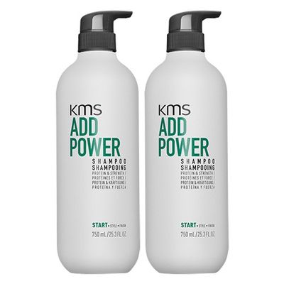 KMS AddPower Shampoo 750ml Double in Clear