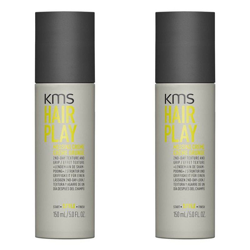 KMS Hair Play Messing Creme 150ml Double in Dark Grey - Image 1
