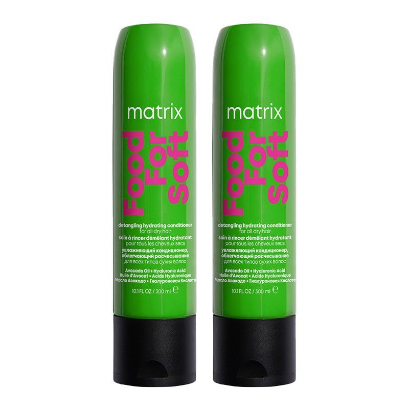 Matrix Food For Soft Detangling Conditioner 300ml Double in Clear - Image 1