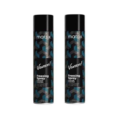 Matrix VaVoom Freeze Spray Full Volumising Hairspray 500ml Double in Clear