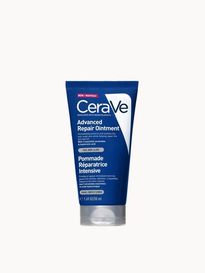 CeraVe Advanced Repair Ointment for Very Dry and Chapped Skin 50ml Double