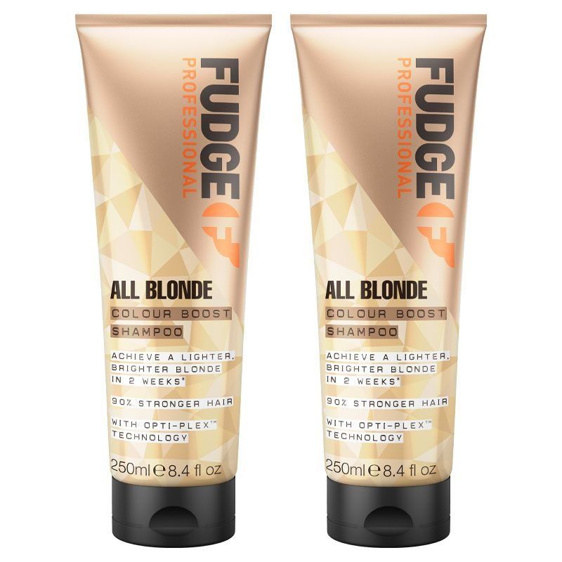 FUDGE All Blonde Colour Lock Shampoo 250ml Double in Clear - Image 1