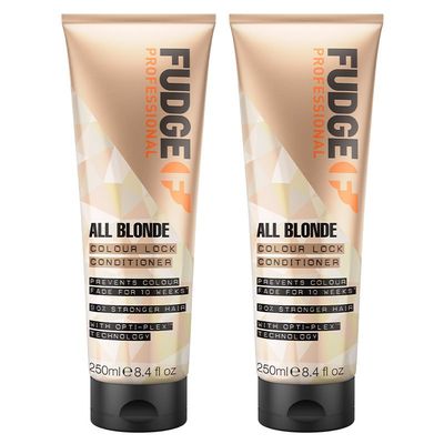 FUDGE All Blonde Colour Lock Conditioner 250ml Double in Clear