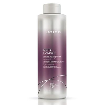JOICO Defy Damage Protective Shampoo 1000ml With Pump in Clear