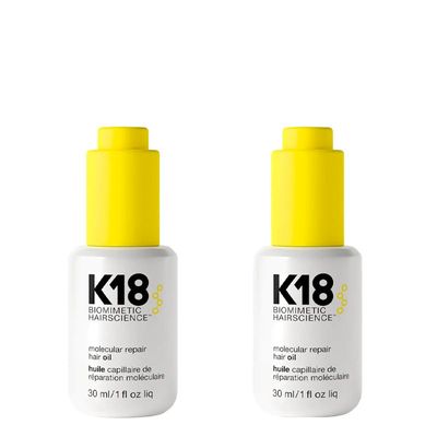 K18 Molecular Repair Hair Oil 30ml Double in Clear