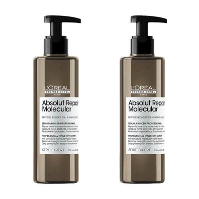 L'Oréal Professionnel Serie Expert Absolut Repair Molecular Hair Rinse-off Serum 250ml Double - Thumbnail 2