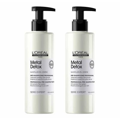 L'Oreal Professionnel Metal Detox Anti-Porosity Filler Pre-Shampoo Treatment 250ml Double in Clear
