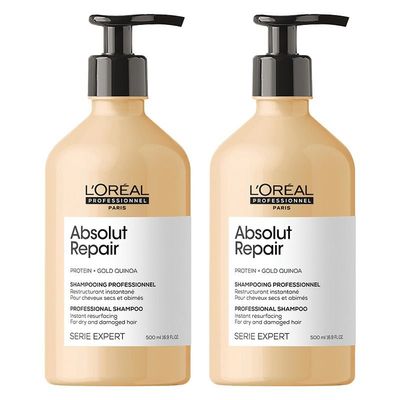 L'Oreal Professionnel Serie Expert Absolut Repair Shampoo 500ml Double - Thumbnail 2