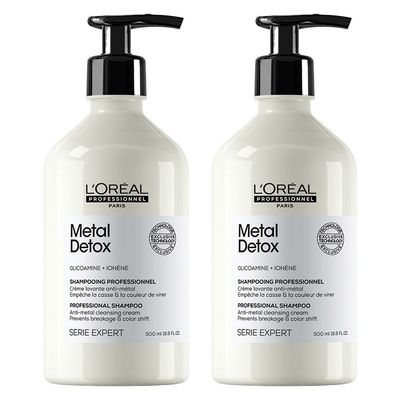 L'Oreal Professionnel Serie Expert Metal Detox Shampoo 500ml Double