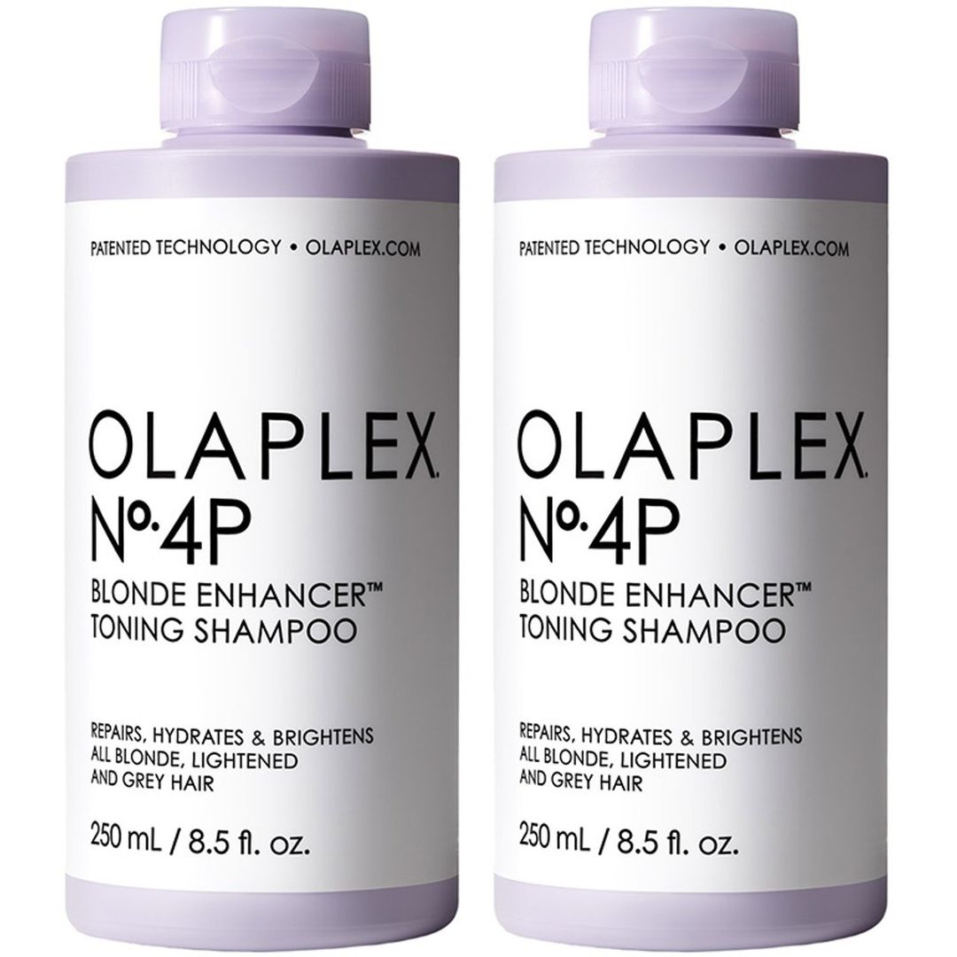 Olaplex No.4P Blonde Enhancer Toning Shampoo 250ml Double - Image 1
