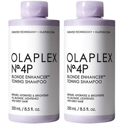 Olaplex No.4P Blonde Enhancer Toning Shampoo 250ml Double