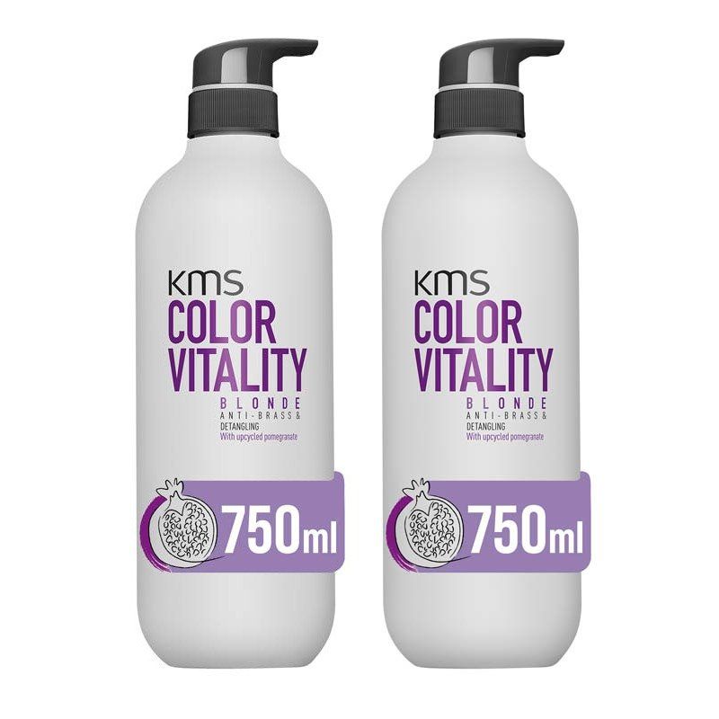 KMS Color Vitality Blonde Conditioner 750ml Double - Image 1