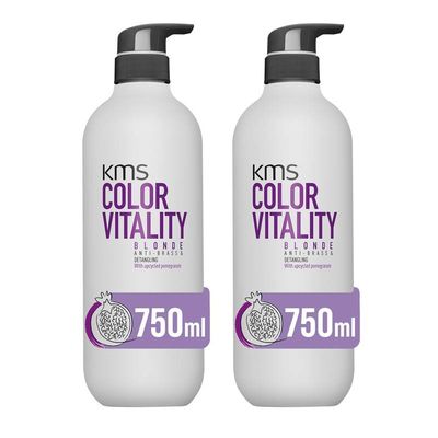 KMS Color Vitality Blonde Conditioner 750ml Double