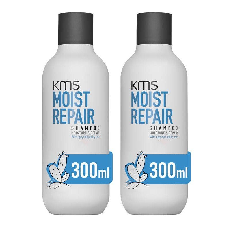 KMS Moist Repair Shampoo 300ml Double - Image 1