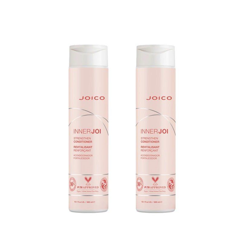 JOICO InnerJoi Strengthen Conditioner 300ml Double in Clear - Image 1