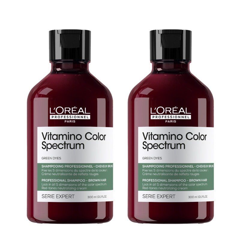 L'Oreal Professionnel Vitamino Color Spectrum Shampoo Double in Burgundy | Size: 300ml - Image 1