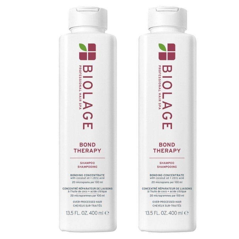 BIOLAGE Bond Therapy Shampoo Duo in Clear - Image 1