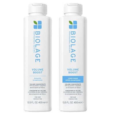 Biolage Volume Boost Shampoo 400ml & Conditioner 400ml Duo