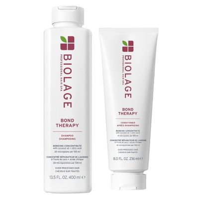 Biolage Bond Therapy Shampoo 400ml & Conditioner 236ml Duo