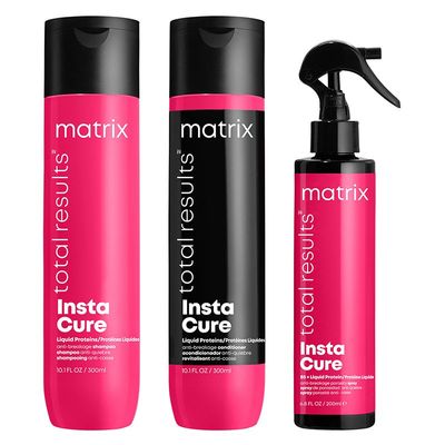 Matrix Total Results Instacure Shampoo Conditioner Spray in Clear