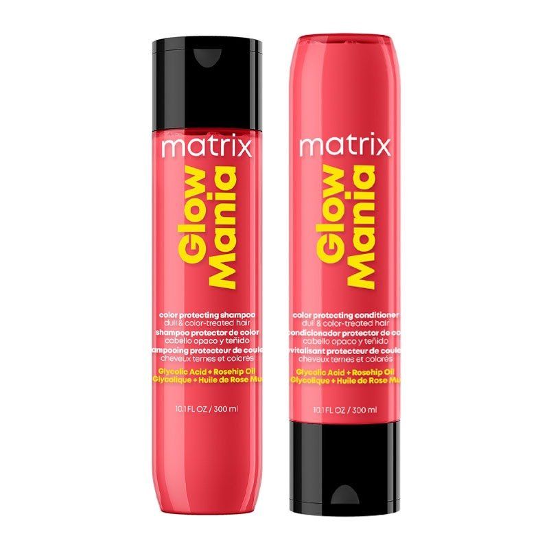Matrix Glow Mania Color Glow Shampoo Conditioner Duo in Clear - Image 1