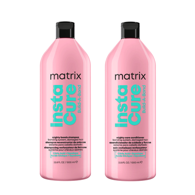 Matrix Instacure Bond Shampoo 1000ml & Instacure Bond Conditioner 1000ml Duo