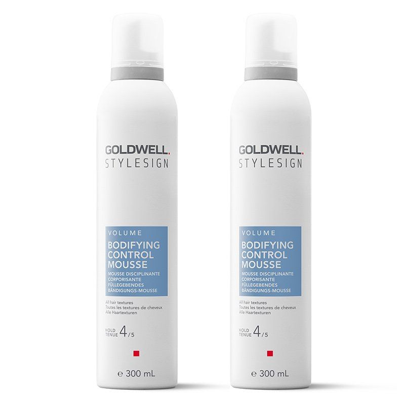 Goldwell Stylesign Bodifying Control Mousse Double in White - Image 1
