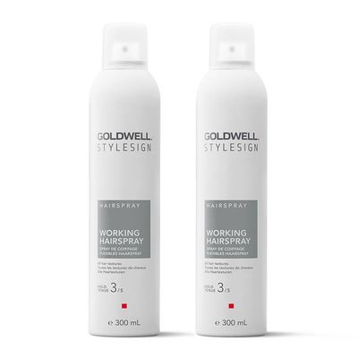 Goldwell StyleSign Working Hairspray 300ml Double - Thumbnail 2