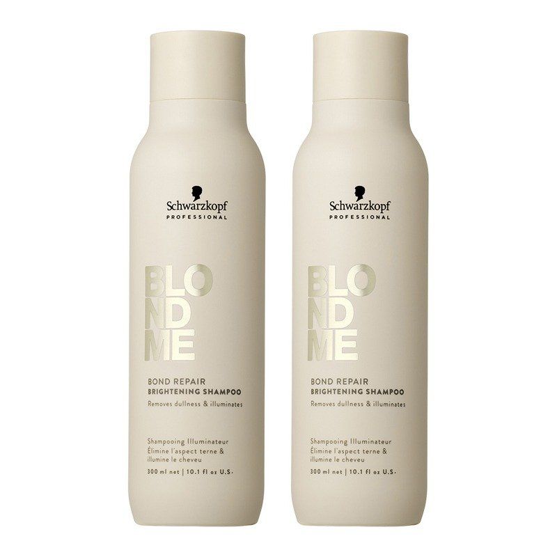 Schwarzkopf Blondme Bond Repair Brightening Shampoo in Clear - Image 1