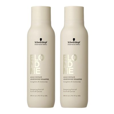Schwarzkopf Blondme Bond Repair Nourishing Shampoo in Beige