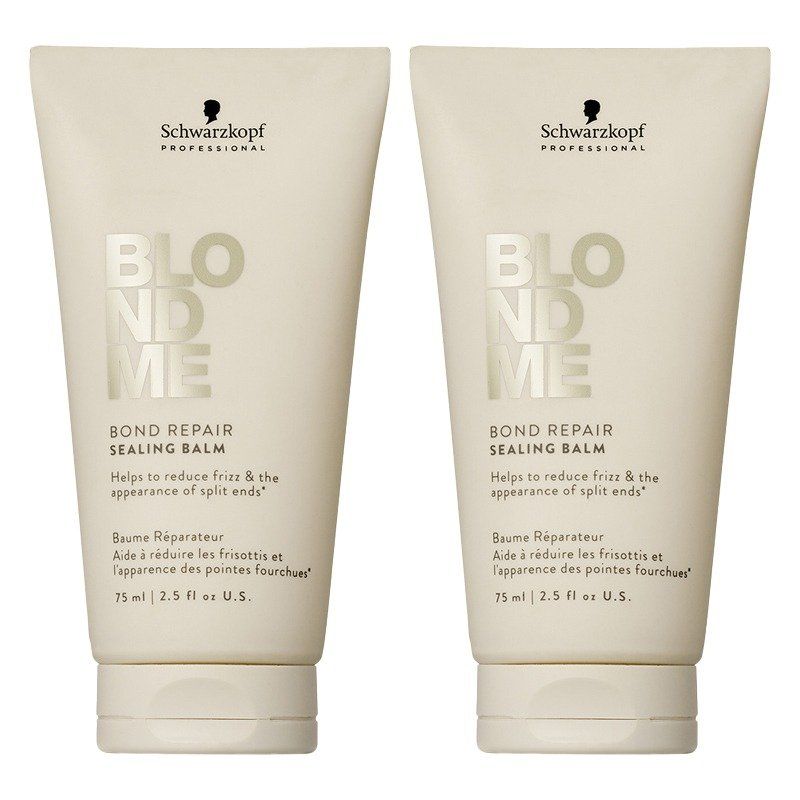 Schwarzkopf Blondme Bond Repair Balm Double in Beige - Image 1