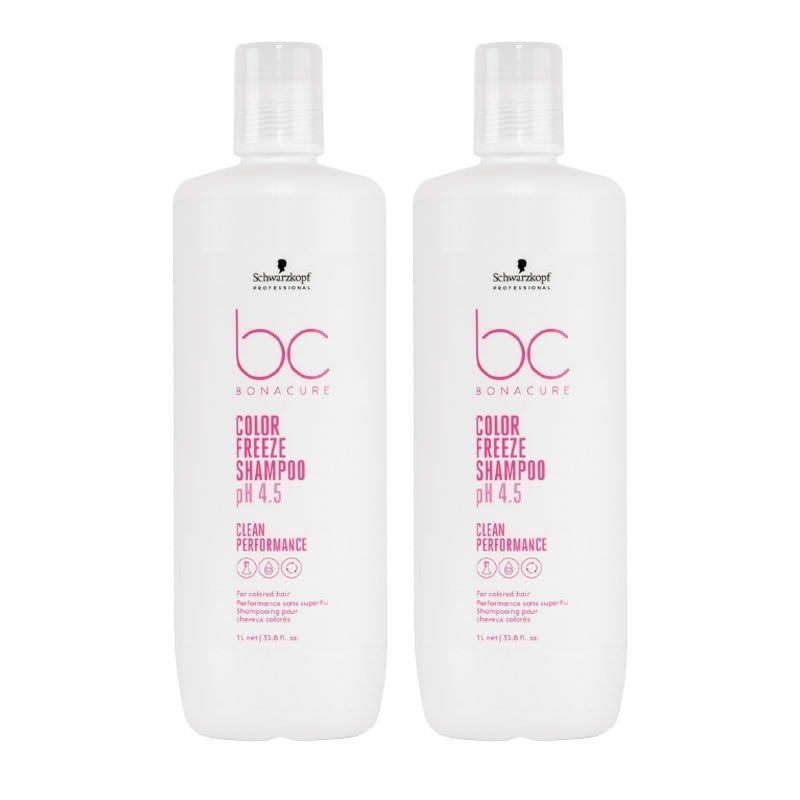 Schwarzkopf Bc Bonacure Color Freeze Shampoo Duo in Clear - Image 1