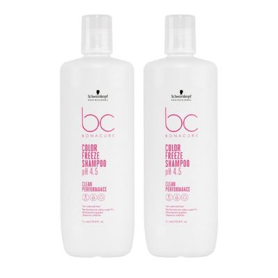 Schwarzkopf Bc Bonacure Color Freeze Shampoo Duo in Clear