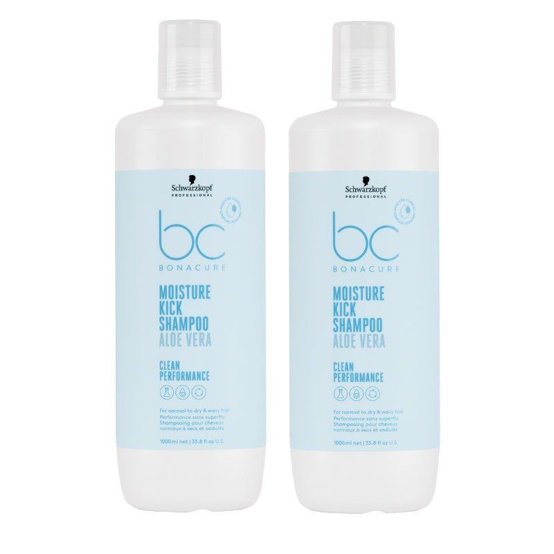 Schwarzkopf Bc Bonacure Moisture Kick Shampoo Double in Clear - Image 1