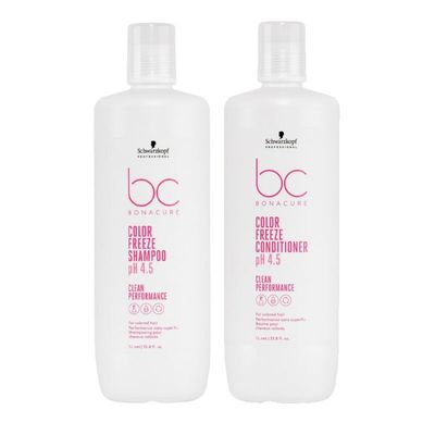 Schwarzkopf Bc Bonacure Color Freeze Treatment Duo in Clear
