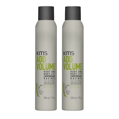 KMS Add Volume Root & Body Lift Treatment Duo in Light Grey
