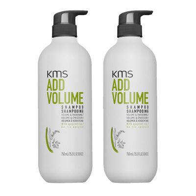 KMS Add Volume Shampoo Duo in White