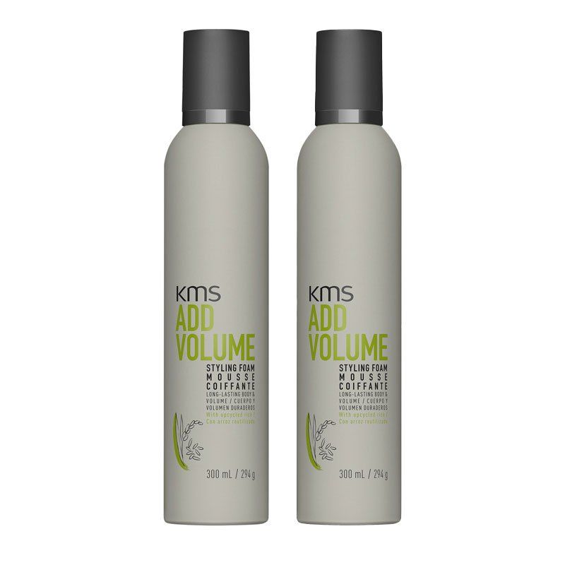 KMS Add Volume Styling Foam in Light Grey - Image 1