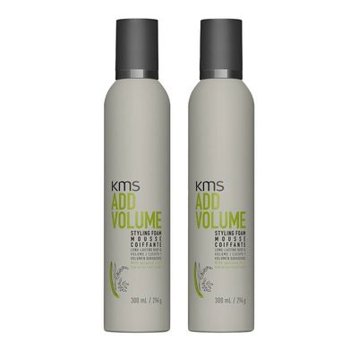 KMS Add Volume Styling Foam in Light Grey