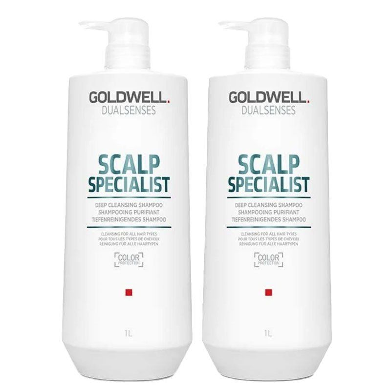 Goldwell Dualsenses Scalp Specialist Shampoo Double in White - Image 1