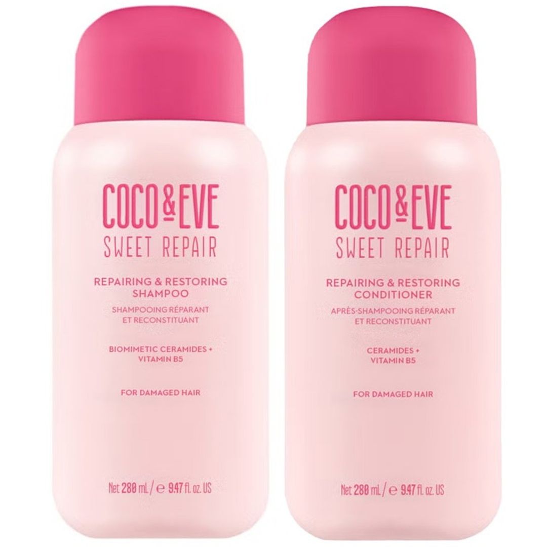 Coco & Eve Sweet Repair Repairing & Restoring Shampoo 280ml & Conditioner 280ml Duo - Image 1