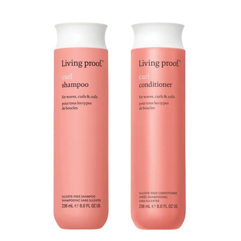 Living Proof Curl Shampoo 236ml & Curl Conditioner 236ml Duo - Image 1